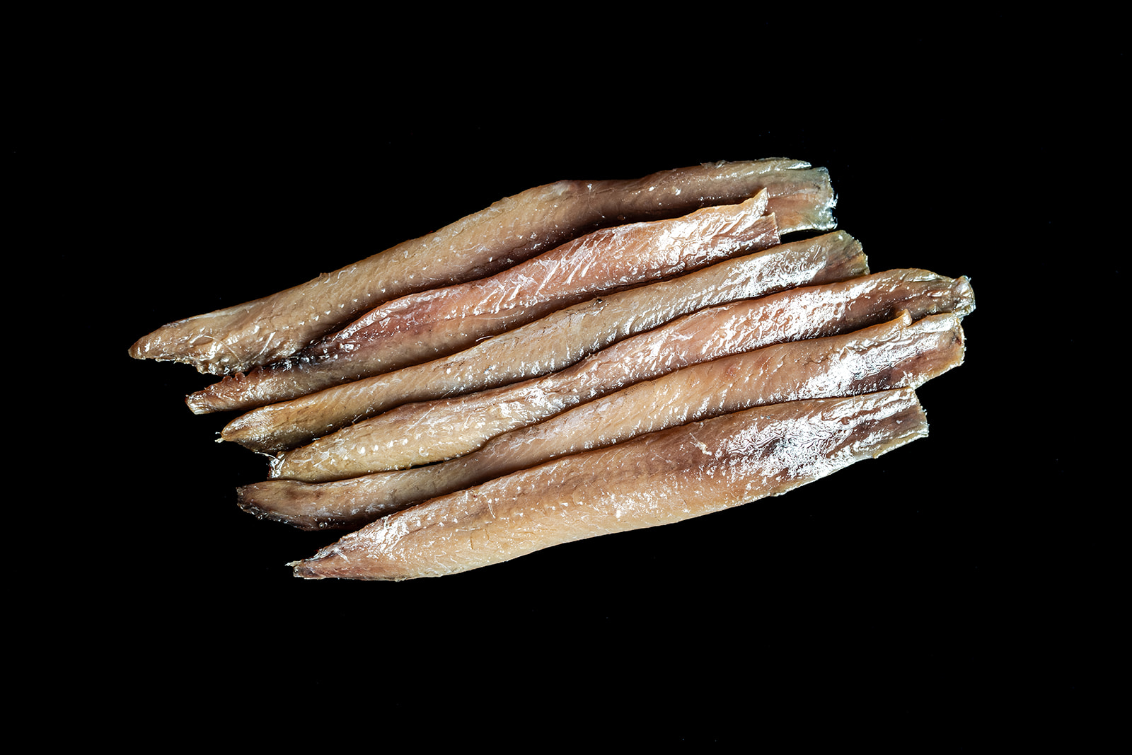 Filete de anchoa en salazón con aceite vegetal